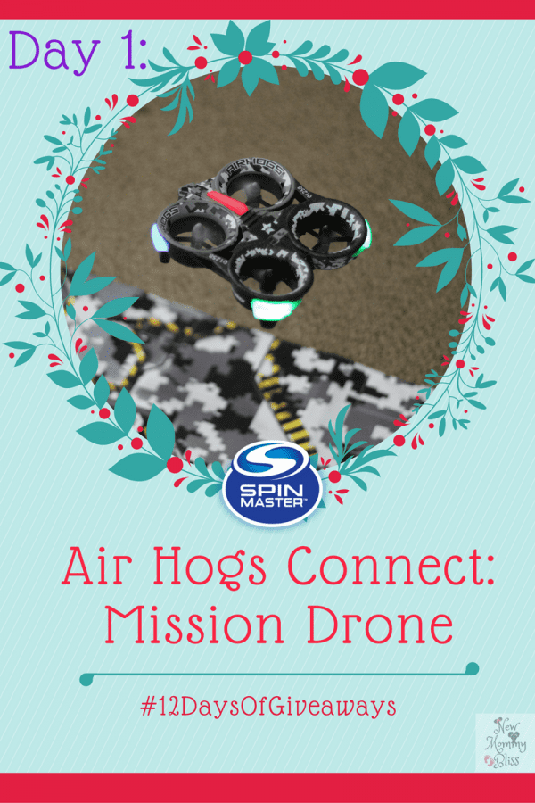 DAY 1: Spin Master Air Hogs Connect: Mission Drone ! #12DaysOfGiveaways