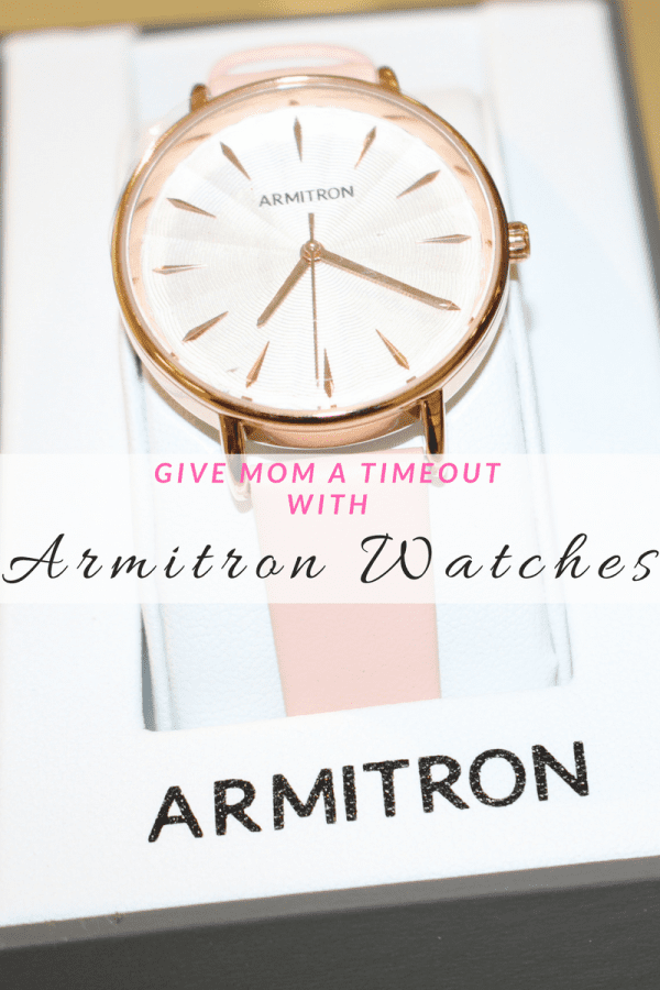 Give Mom a TimeOut with Armitron Watches! #MomsTimeOut #OneWatchManyFaces