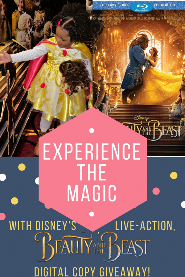 Experience The Magic with Disney’s Live-Action, Beauty and the Beast Digital Copy Giveaway! #BeOurGuest