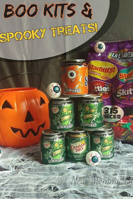DIY Halloween BOO Kits Tutorial and Spooky Treat Recipes with MARS/Wrigley!