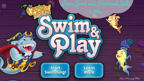 Let’s Swim and Play with Captain McFinn! (App Review)