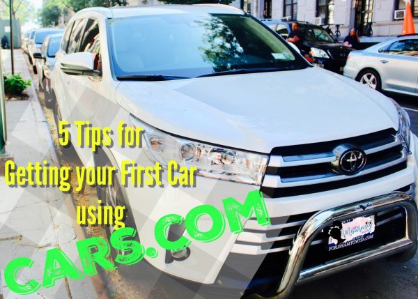 5 Tips for Getting your First Car using Cars.com