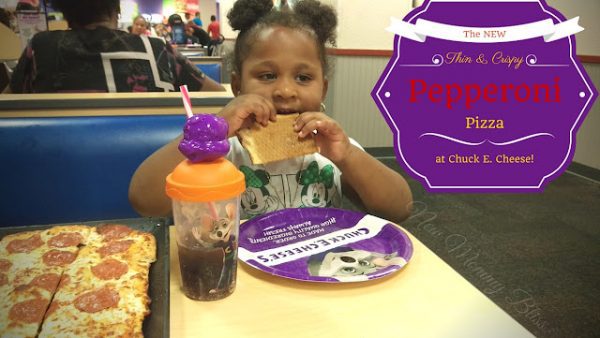 Chuck E. Cheese’s New Pizza is Toddler Approved!
