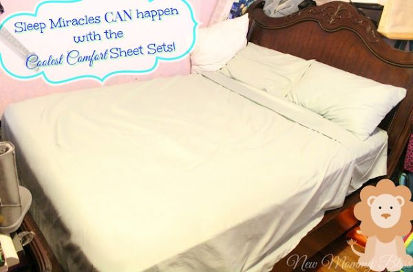 Sleep Miracles CAN happen with the Coolest Comfort Sheet Sets!