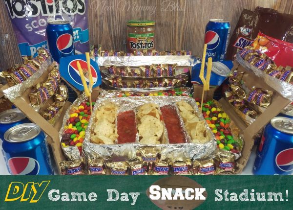 DIY Game Day Snack Stadium!