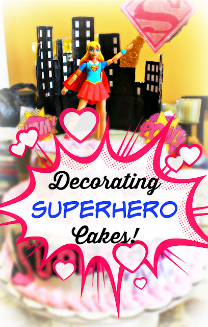 Tutorial: How to Decorate a Super Hero Birthday Cake