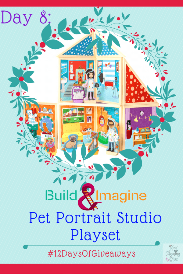 DAY 8: Develop STEM skills with Build & Imagine Play Sets ~ Pet Portrait Studio #12DaysOfGiveaways