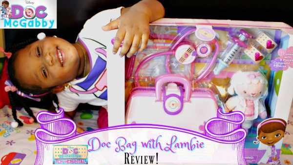 (VIDEO) Check out Gabby’s own Doc McStuffins Toy Hospital: Doc Bag with Lambie Review!