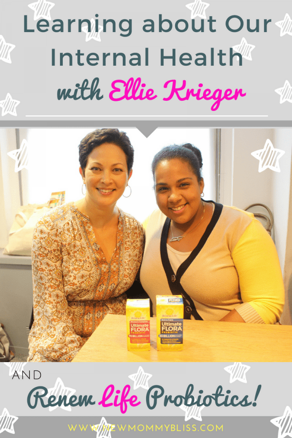 Learning about Our Internal Health with Ellie Krieger and Renew Life Probiotics!