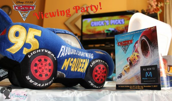 It’s a Race to the Party Lane for the New Disney Pixar’s Cars 3 Movie ! #Giveaway