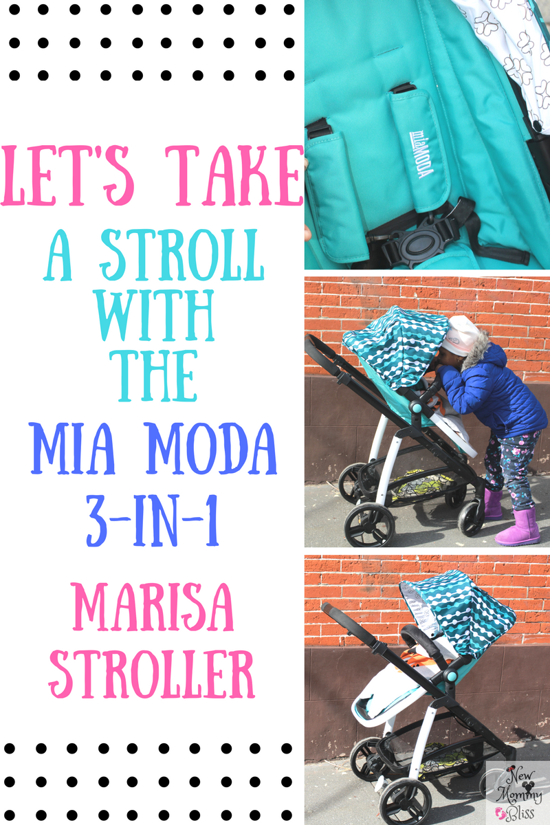 Let's Take A Stroll With The Mia MODA 3-in-1 Marisa Stroller - A Curly ...