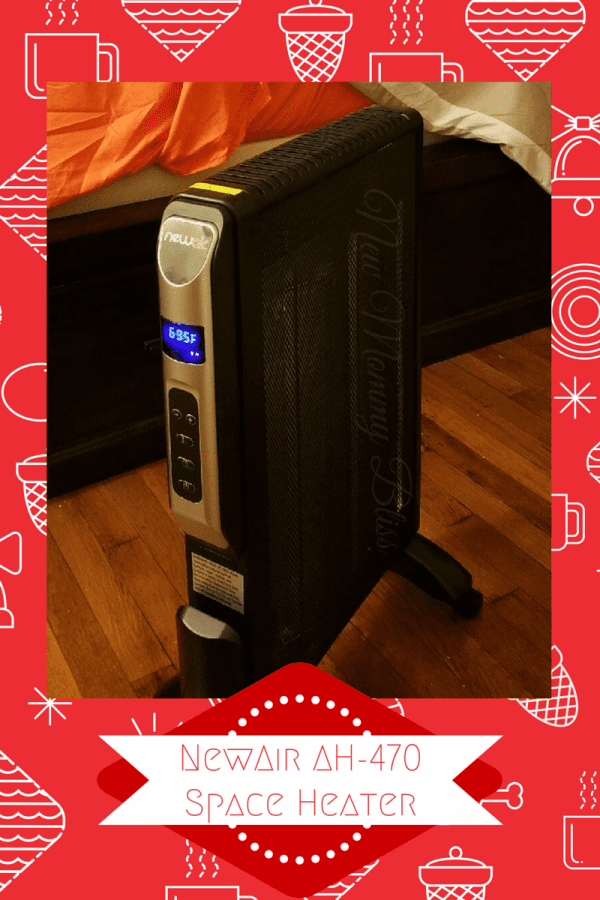 Keep warm and Toasty with the NewAir AH-470 Space Heater! #Review