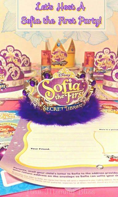 A Sofia The First Themed Letter Writing Party!