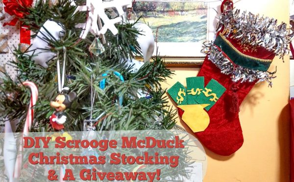 DIY Scrooge McDuck Stocking and Ducktales DVD Giveaway!