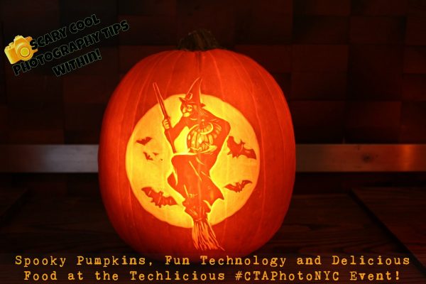 Spooky Pumpkins, Fun Technology and Delicious Food at the Techlicious #CTAPhotoNYC Event!
