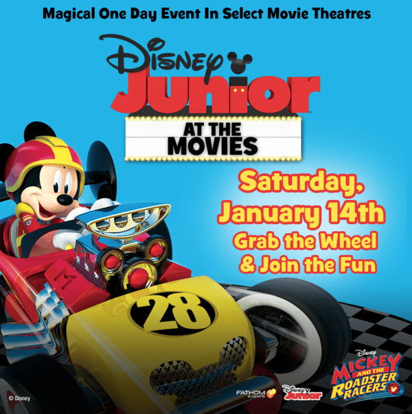 Make Saturday the 14th Magical with Mickey and The Roadster Racers!