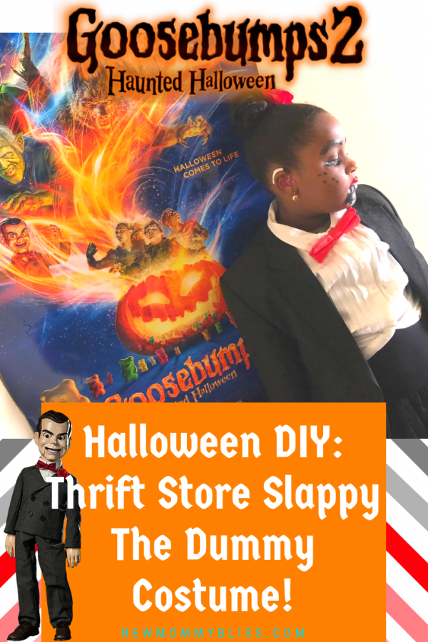 Halloween DIY: Thrift Store Slappy The Dummy Costume! #GooseBumpsMovie2