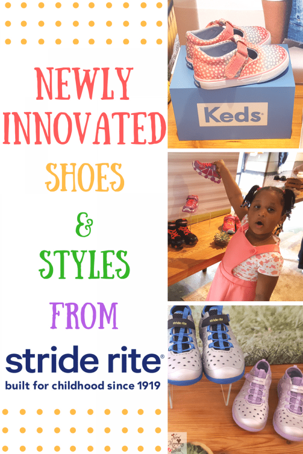 Newly Innovated Shoes & Styles from Stride Rite! #NYCEvents