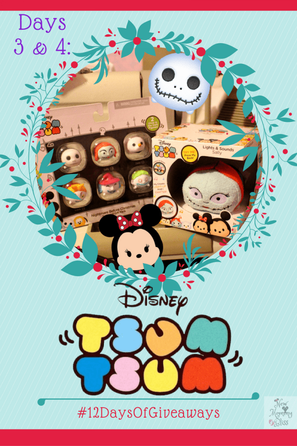 DAY 3 + 4: Nightmare Before Christmas Tsum Tsums! #12DaysOfGiveaway