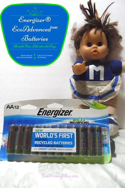 Energizer EcoAdvanced Batteries: Breath new Life into an Old Doll!