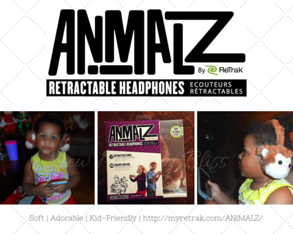 Cute, Safe, and Retractable ANiMALZ Headphones for Kids! #HolidayGiftGuide