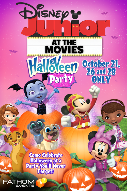 DISNEY JUNIOR AT THE MOVIES – HALLOVEEN PARTY!