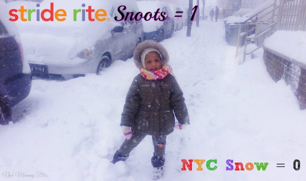 Stride Rite Snoot =1 , NYC SNOW=0